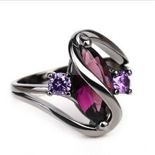 Load image into Gallery viewer, Luxury Vintage Purple Zircon Ring