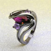 Load image into Gallery viewer, Luxury Vintage Purple Zircon Ring