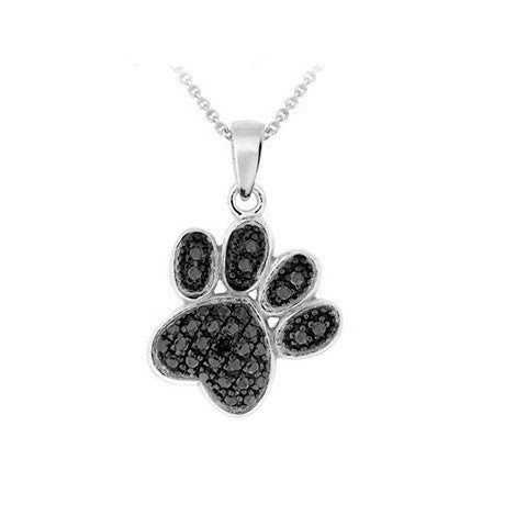 Paw Print Pendant