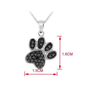 Paw Print Pendant