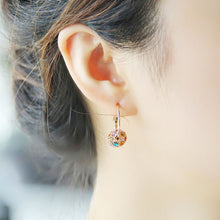 Load image into Gallery viewer, Austrian Crystal Ball Earrings