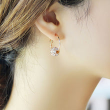 Load image into Gallery viewer, Austrian Crystal Ball Earrings